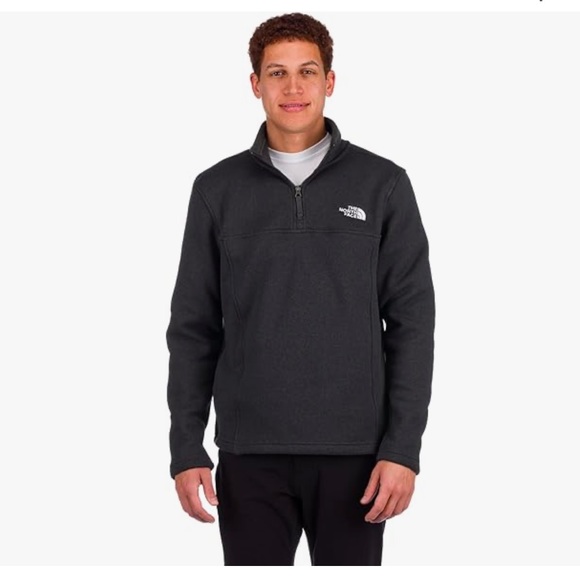 The North Face Other - The North Face Men's Gray Fleece Long Sleeve 1/4 Zip Jacket Size M